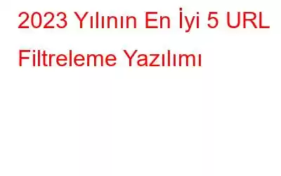 2023 Yılının En İyi 5 URL Filtreleme Yazılımı