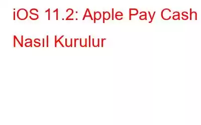 iOS 11.2: Apple Pay Cash Nasıl Kurulur