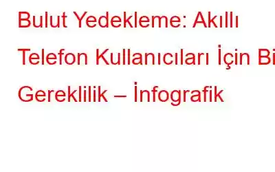 Bulut Yedekleme: Akıllı Telefon Kullanıcıları İçin Bir Gereklilik – İnfografik