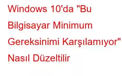 Windows 10'da 