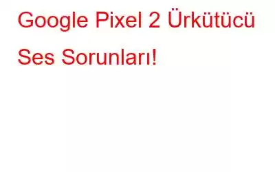 Google Pixel 2 Ürkütücü Ses Sorunları!