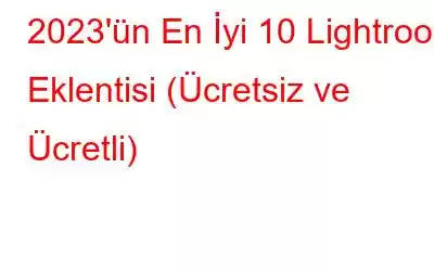 2023'ün En İyi 10 Lightroom Eklentisi (Ücretsiz ve Ücretli)