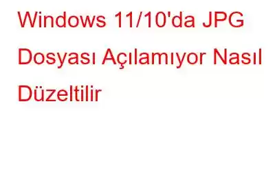 Windows 11/10'da JPG Dosyası Açılamıyor Nasıl Düzeltilir