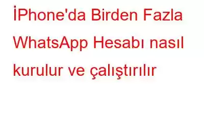 İPhone'da Birden Fazla WhatsApp Hesabı nasıl kurulur ve çalıştırılır