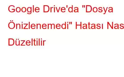 Google Drive'da 