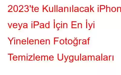 2023'te Kullanılacak iPhone veya iPad İçin En İyi Yinelenen Fotoğraf Temizleme Uygulamaları