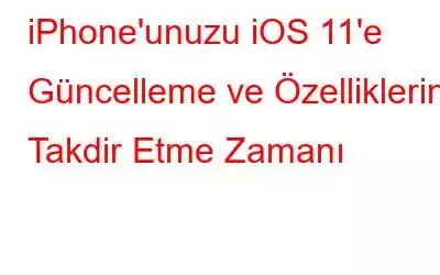 iPhone'unuzu iOS 11'e Güncelleme ve Özelliklerini Takdir Etme Zamanı