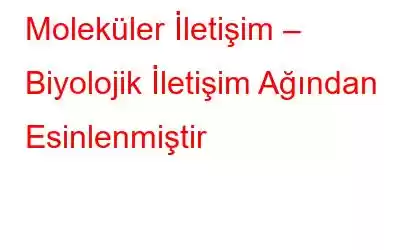 Moleküler İletişim – Biyolojik İletişim Ağından Esinlenmiştir