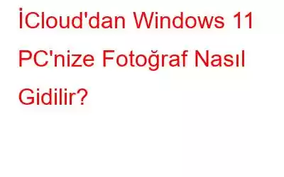 İCloud'dan Windows 11 PC'nize Fotoğraf Nasıl Gidilir?